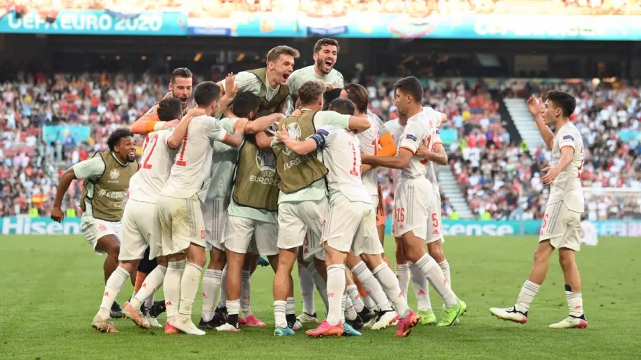 120 минути драма, 8 гола, изгубени мечти и дива испанска радост на Евро 2020