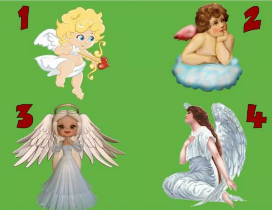 Изберете си едно ангелче и разберете какви емоции ви очакват в близко бъдеще