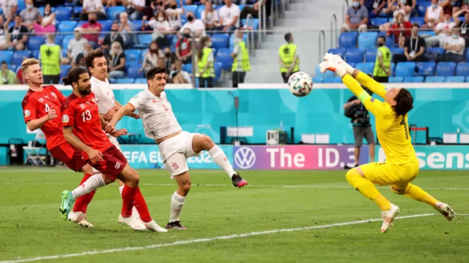 Героичен вратар извиси Швейцария, но дузпите ги провалиха - Испания е на 1/2-финал на Евро 2020