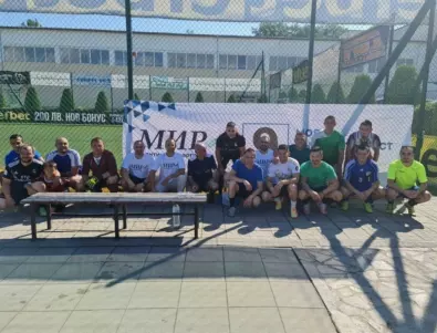 Симеон Славчев даде старт на футболния турнир на ПП 