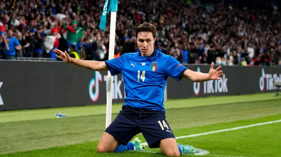 ВИДЕО: Киеза поведе Италия срещу Испания с нов фамозен завършек на Европейското първенство