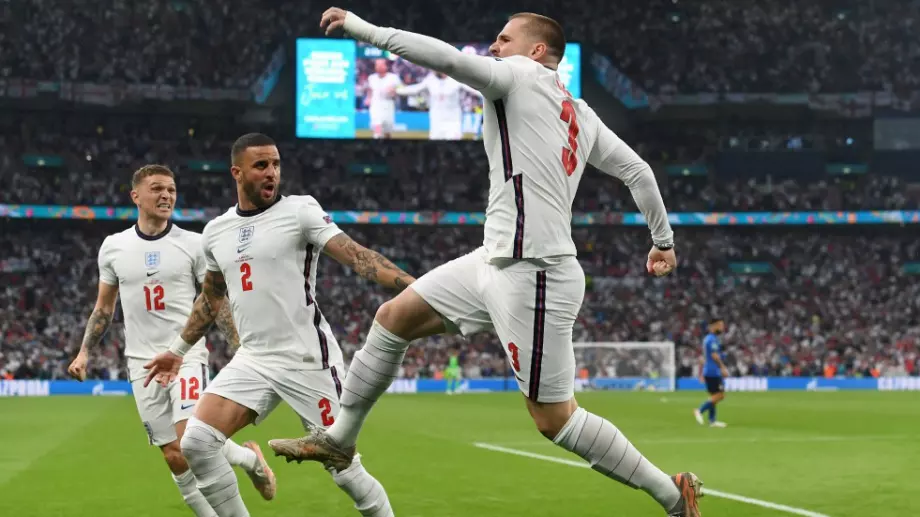 След 120 секунди игра: Англия поведе на Италия във финала на Евро 2020 (ВИДЕО)
