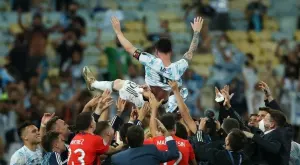 Лионел Меси: Шампиони сме в на майка ви п***ата!