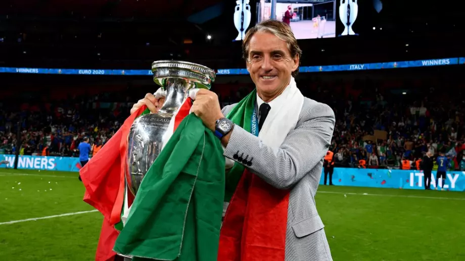 Роберто Манчини плаши България - Италия ще излезе със състава, спечелил Европейското първенство по футбол