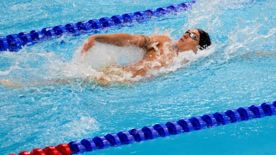 Жалко! Левтеров се размина с финал на Европейското по плуване на 200 метра гръб