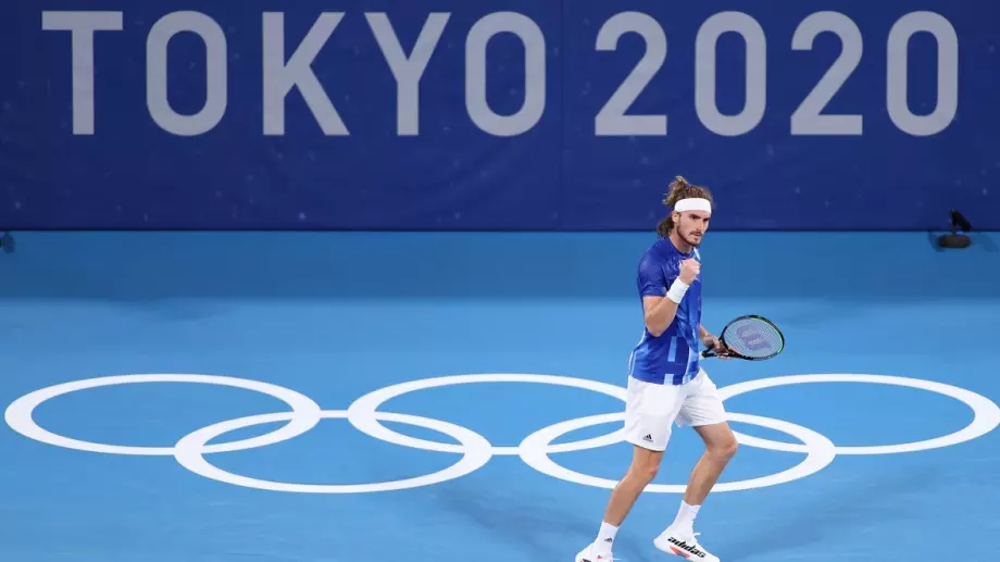 Стефанос Циципас отпадна от тенис турнира на Олимпийските игри в Токио