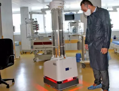 Първият робот за дезинфекция срещу COVID-19 е в Пловдив 