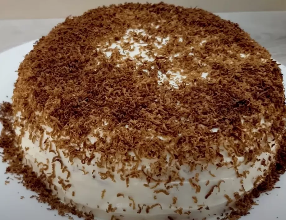 Домашна торта за микровълнова, става за 15 минути