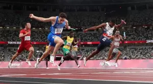 "Mamma mia": Сантиметри донесоха олимпийско злато на Италия на 4 х 100 метра в Токио