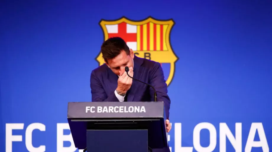 Лионел Меси забравил индивидуално отличие в съблекалнята на Барселона