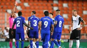 Сезон 2021/22 в Испания започна с червен картон след 180 секунди игра, Валенсия излъга Хетафе (ВИДЕО)