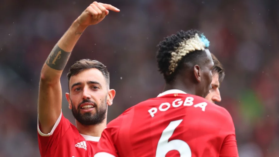 Зверовете Погба и Фернандеш дадоха летящ старт на Манчестър Юнайтед във Висшата лига