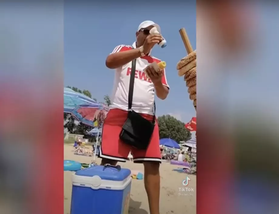 ВИДЕО с продавач на български плаж разбуни духовете