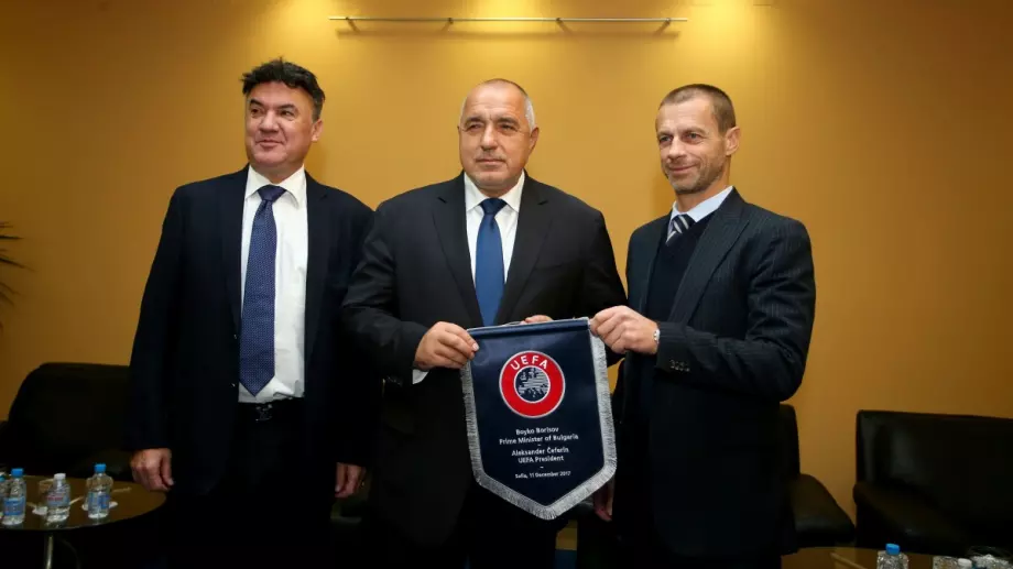 УЕФА съобщи за изборната победа на Борислав Михайлов 
