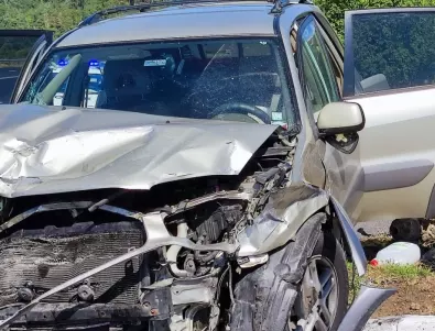 Нов инцидент: Две коли се блъснаха на метри от фаталната катастрофа със Семерджиев (ВИДЕО)