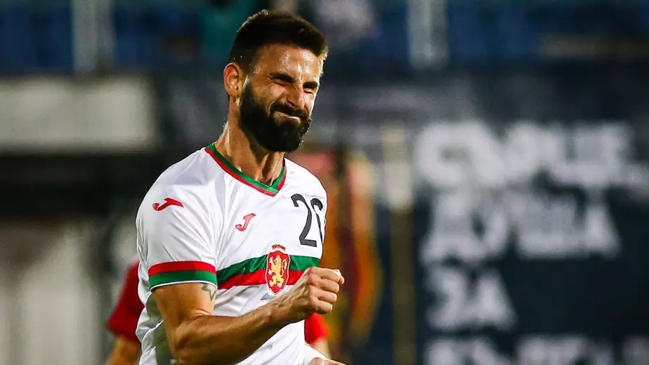 Димитър Илиев изпаднал в дупка след дузпата срещу Литва