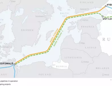 Fitch: Спирането на „Северен поток-2” ще вдигне цените на газа в Европа 