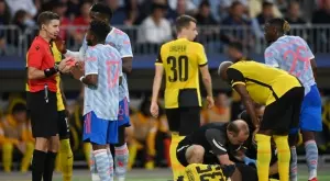 ВИДЕО: Безумното влизане на Уан-Бисака, за което бе изгонен на секундата