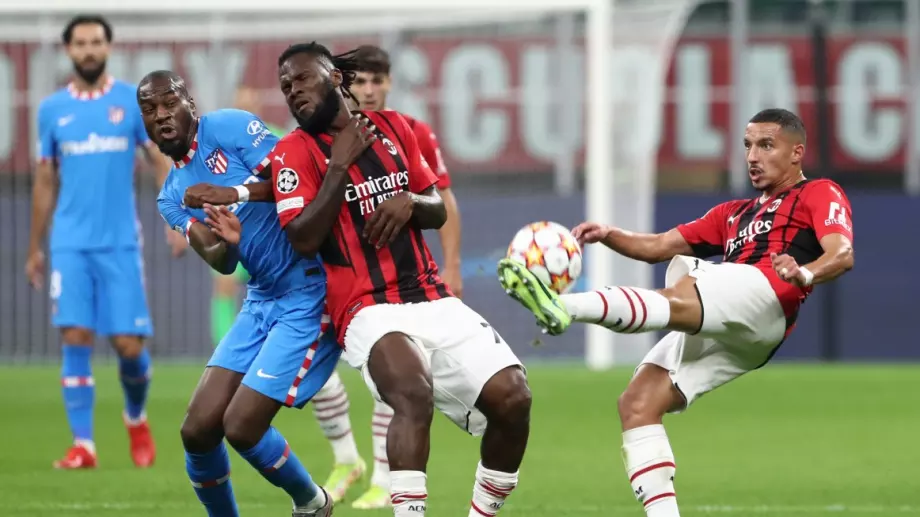 Гризман и Суарес изковаха инфарктен обрат за Атлетико срещу Милан в Шампионска лига