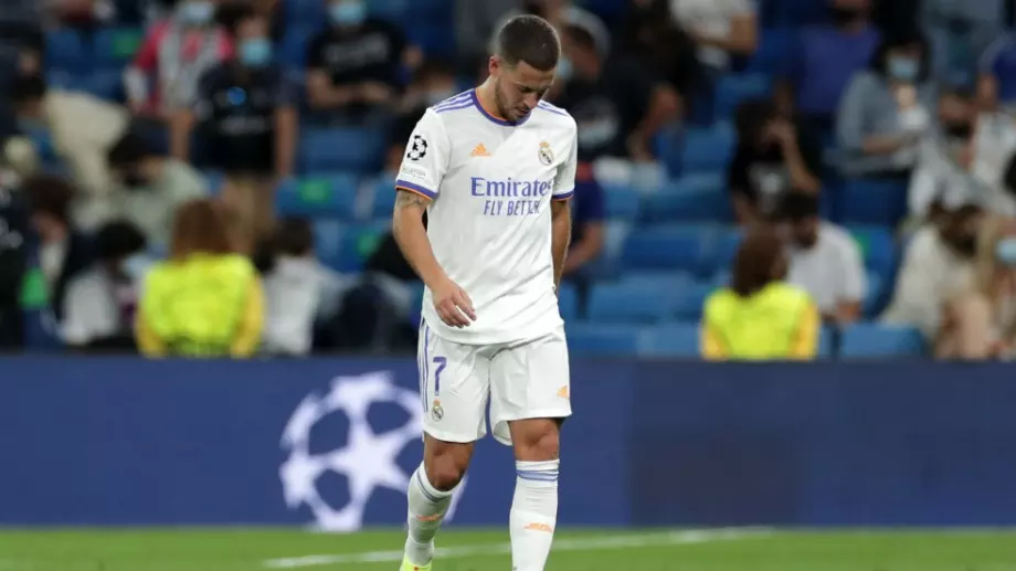 Тибо Куртоа посочи най-големия проблем на Еден Азар в Реал Мадрид