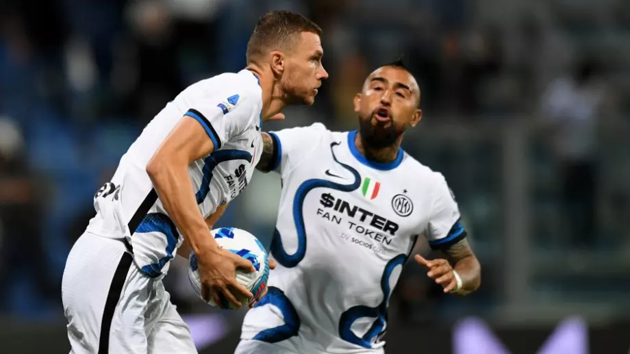 Интер обърна по шампионски Сасуоло и излезе на второ място в Серия А