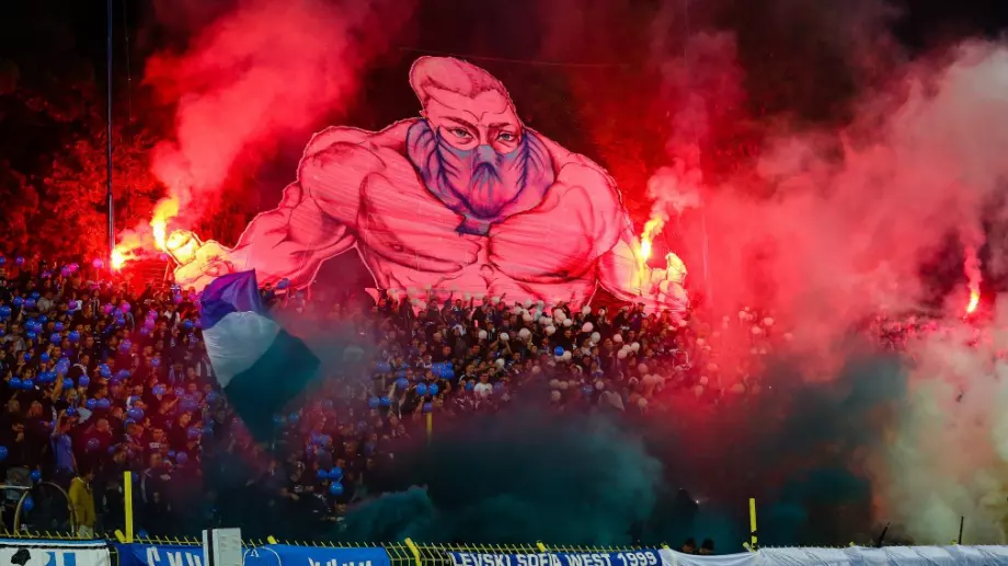 БФС нанесе тежък удар по Левски след дербито срещу Лудогорец на "стадион "Георги Аспарухов"