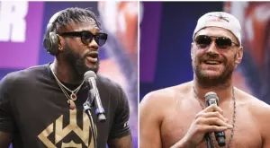 Колко тежаха Тайсън Фюри и Дионтей Уайлдър при последния им мач?