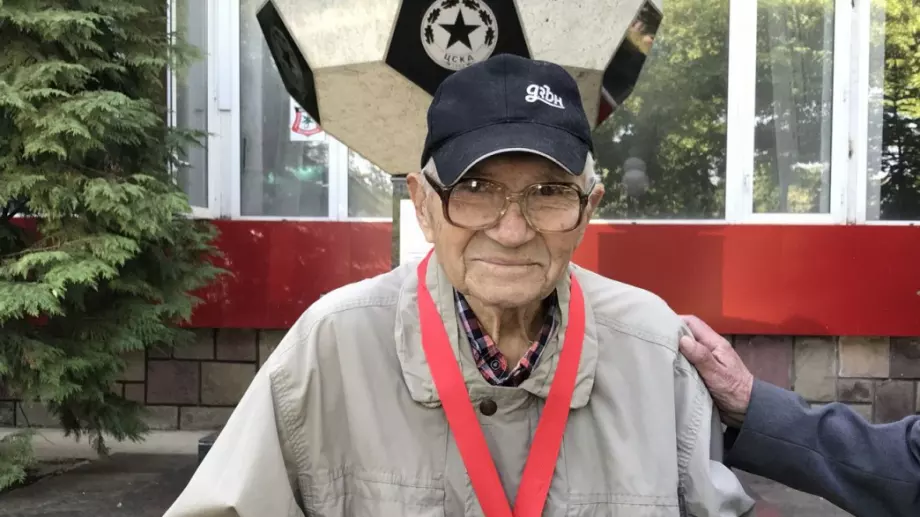 На 101-годишна възраст почина ветеранът на ЦСКА Ганчо Василев