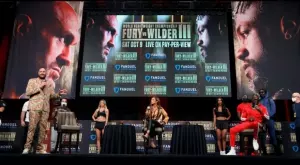 Рекордно тегло в кариерата си показаха и Фюри, и Уайлдър на кантара преди битка №3