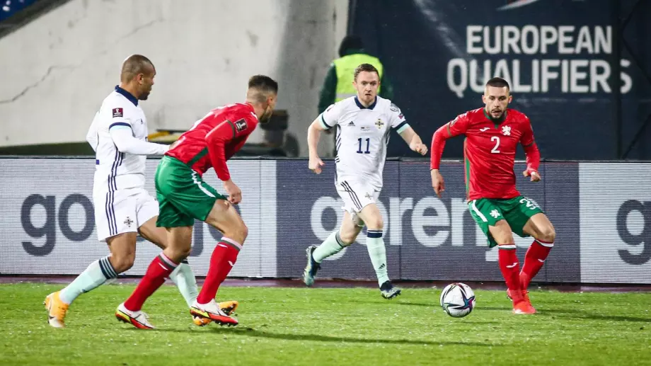 Два гола на Неделев донесоха пълен обрат на България срещу Северна Ирландия