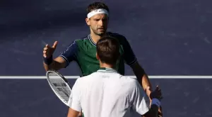 Григор Димитров срещу Даниил Медведев по ТВ: Къде да гледаме 1/2-финала във Виена?