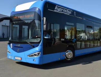 Представиха първите нови електробуси на Бургас (СНИМКИ)
