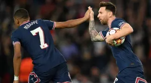 Меси и Мбапе нанизаха по два гола в Шампионска лига и записаха имената си в историята