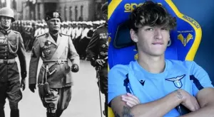 Правнукът на Бенито Мусолини в състава на Лацио за мача с Верона в Серия А