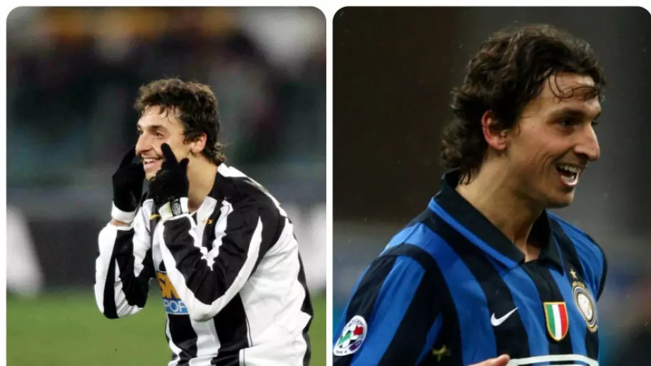 От двете страни на "Дерби д'Италия": Кои футболисти играха за Интер и Ювентус?