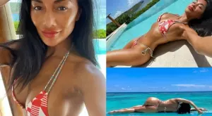 Лятото свърши, но не и за Никол: Бившата на Гришо показа секси форми (СНИМКИ)