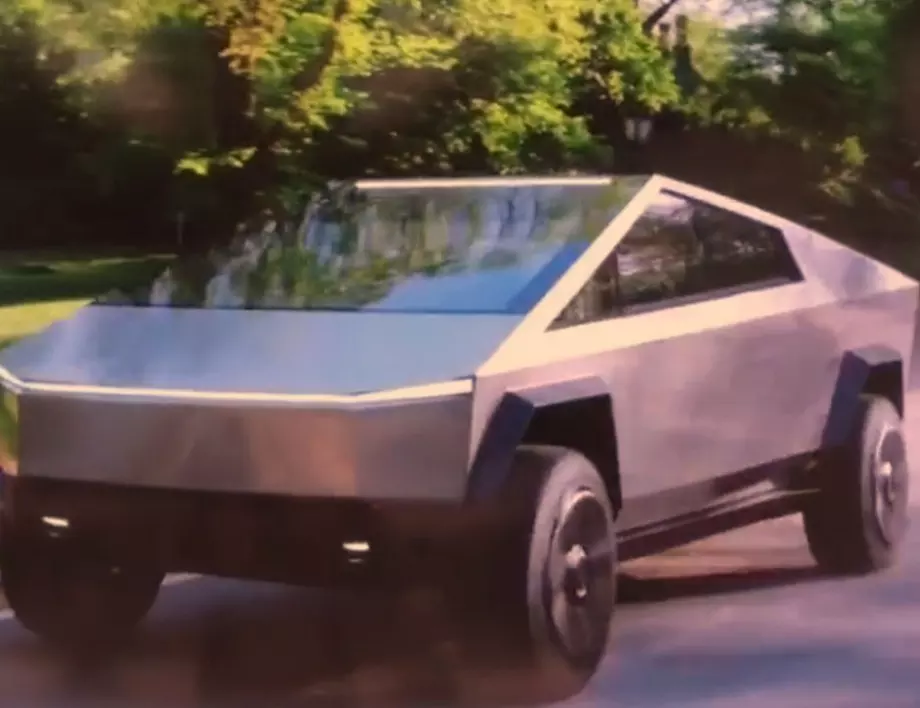 Нови кадри разкриват Tesla Cybertruck в цялата му мощ - колата на Мъск изглежда като от филм на бъдещето