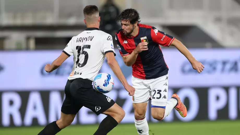 Петко Христов с коментар за първия си гол в Серия А