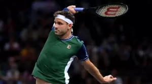 Григор Димитров тръгна колебливо, но след това прегази Карен Хачанов в Париж