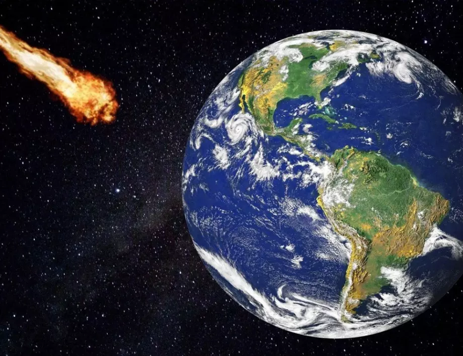 Астероид бил забелязан два часа преди удара със Земята