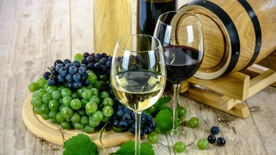 Каква е разликата между  бялото и червеното вино?
