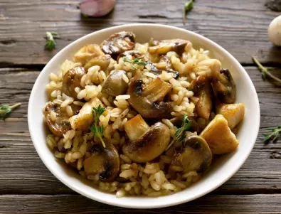 Ориз с гъби: Перфектна рецепта за сезона
