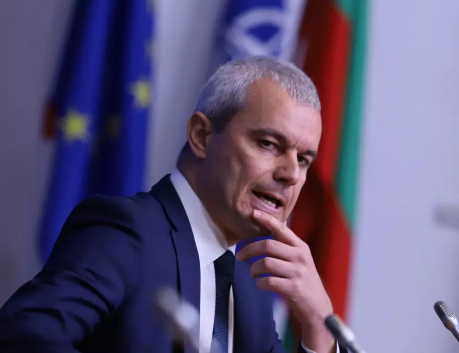 Костадинов: Крайно време е българската политика да бъде направлявана от достойни мъже