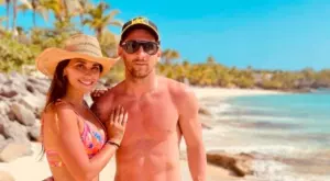 ВИДЕО: Любимата на Меси го показа в необичайно положение