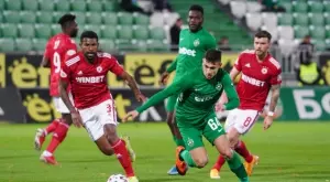 4-кратният шампион на Франция Лил се приближава до Доминик Янков