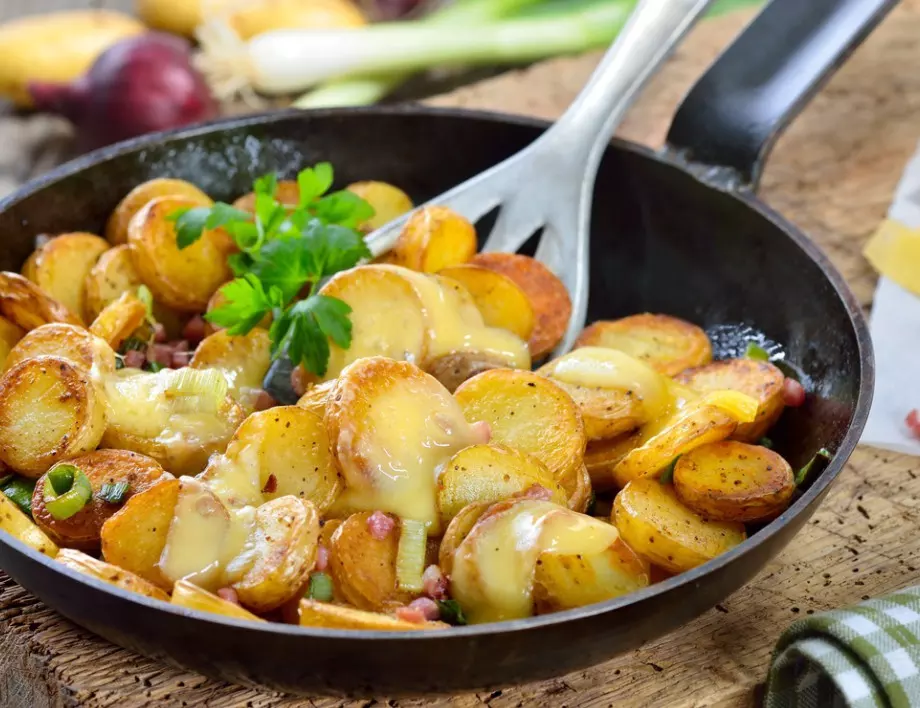 Най-вкусната рецепта за пържени картофи