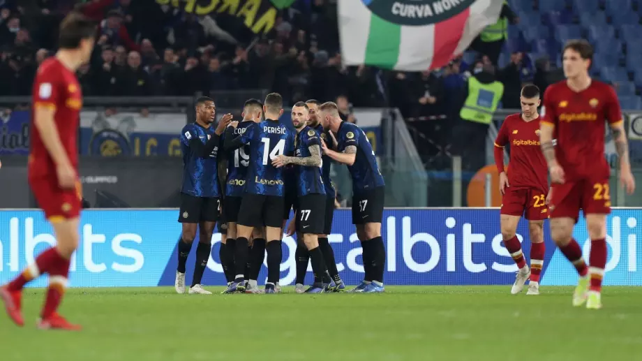 Интер разби Рома на Моуриньо в голово шоу за едно полувреме в Серия А (ВИДЕО)
