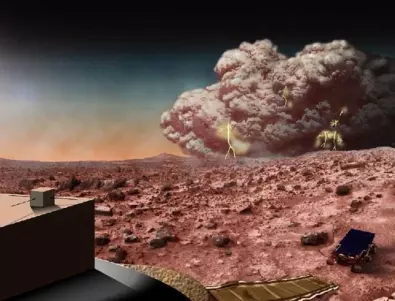 Зловещ аудиозапис: Марсианска прашна буря поглъща марсохода Perseverance