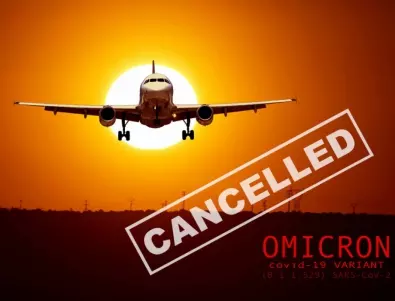 Американски авиокомпании отмениха полетите си за празниците заради Омикрон