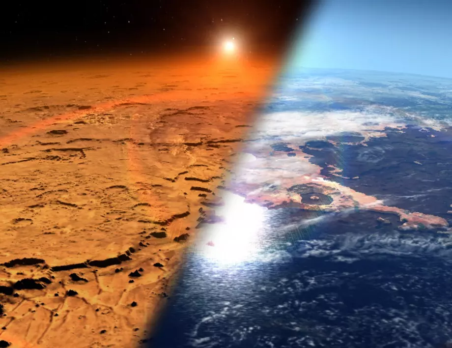 Как са се образували Земята и Марс – разказват метеоритите